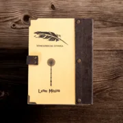 Χειροποίητο Τετράδιο Με Harry Potter & Δερμάτινο Κούμπωμα - Image 2
